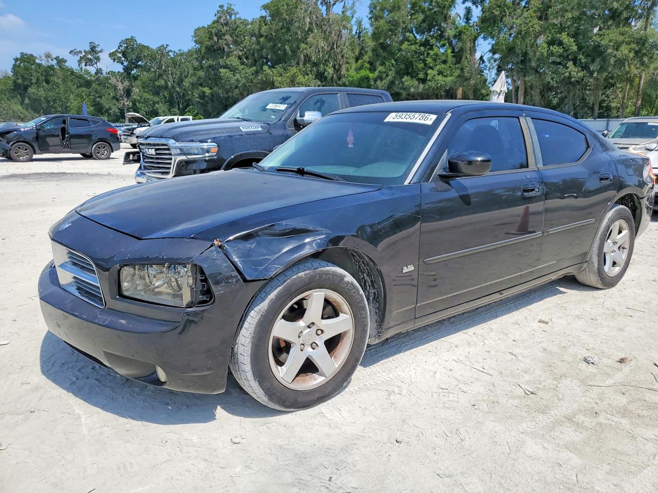 2010 Dodge Charger SXT, VIN 2B3CA3CV8AH308583 — Rear end