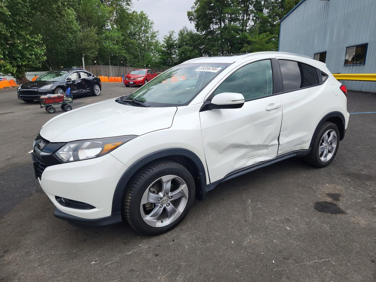 2016 Honda HR-V EX-L, VIN 3CZRU6H76GM769622 — Side