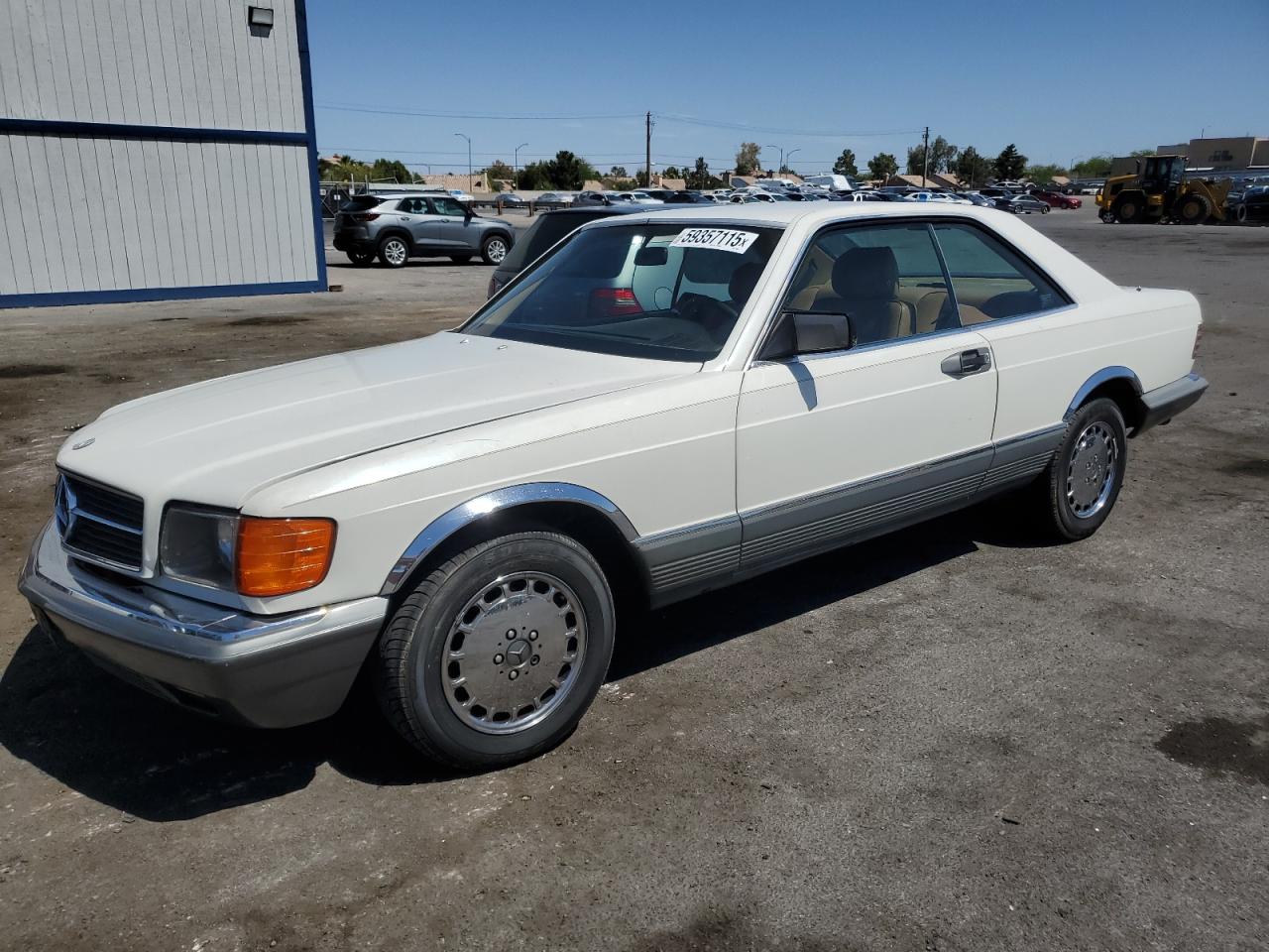 1984 Mercedes-Benz 500, VIN WDBCA44A1EA029351 — Minor dents and scratches