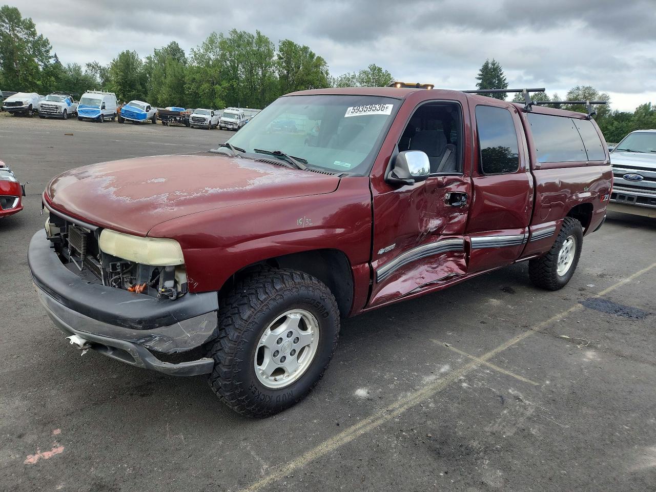 2001 Chevrolet Silverado 1500 LS, VIN 1GCEK19T31E157979 — Side
