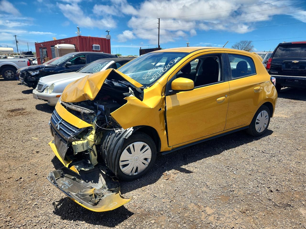 2024 Mitsubishi Mirage ES, VIN ML32AUHJ4RH029559 — Front end