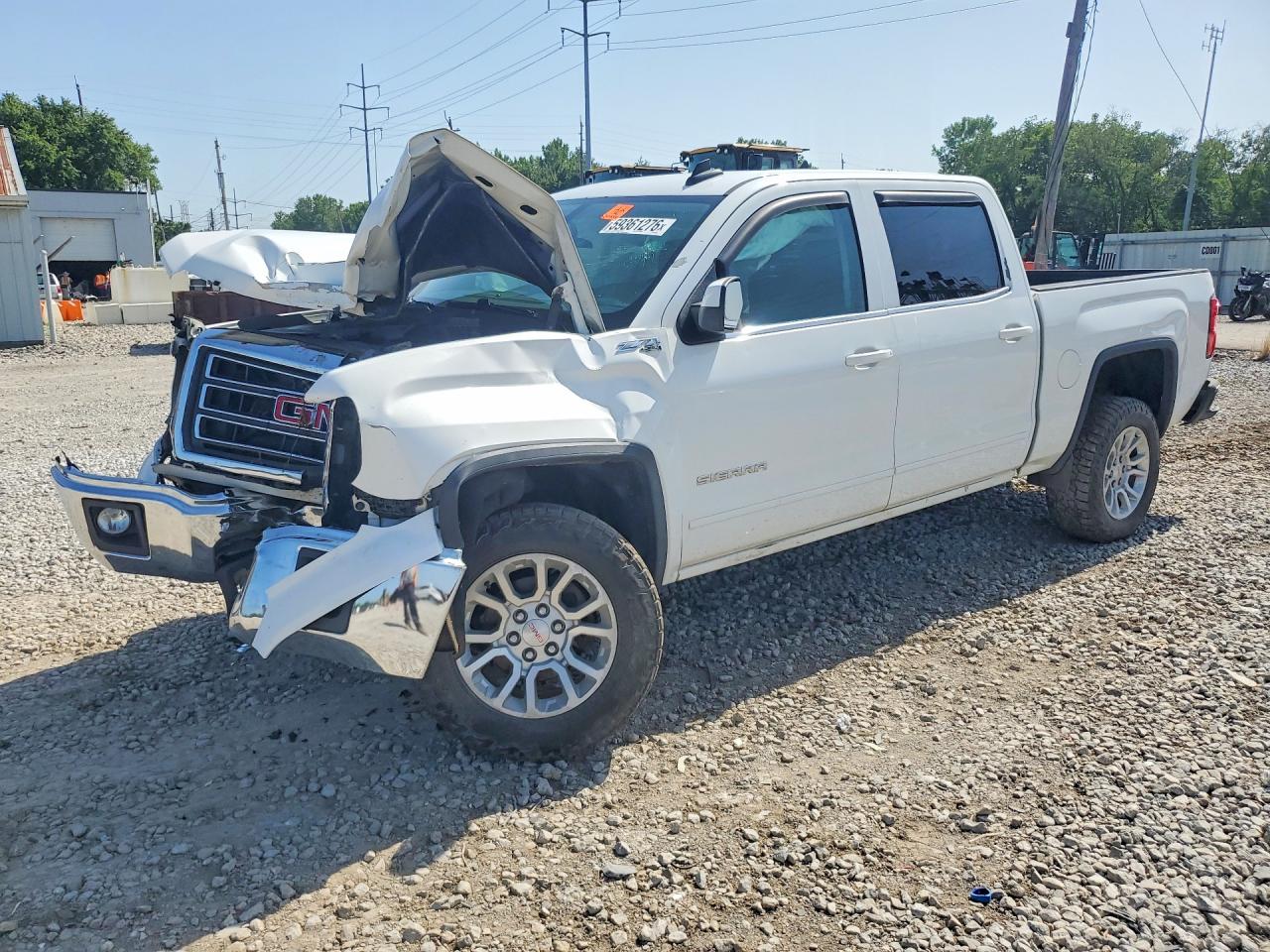 2015 GMC Sierra 1500 SLE, VIN 3GTU2UEC2FG269563 — Front end