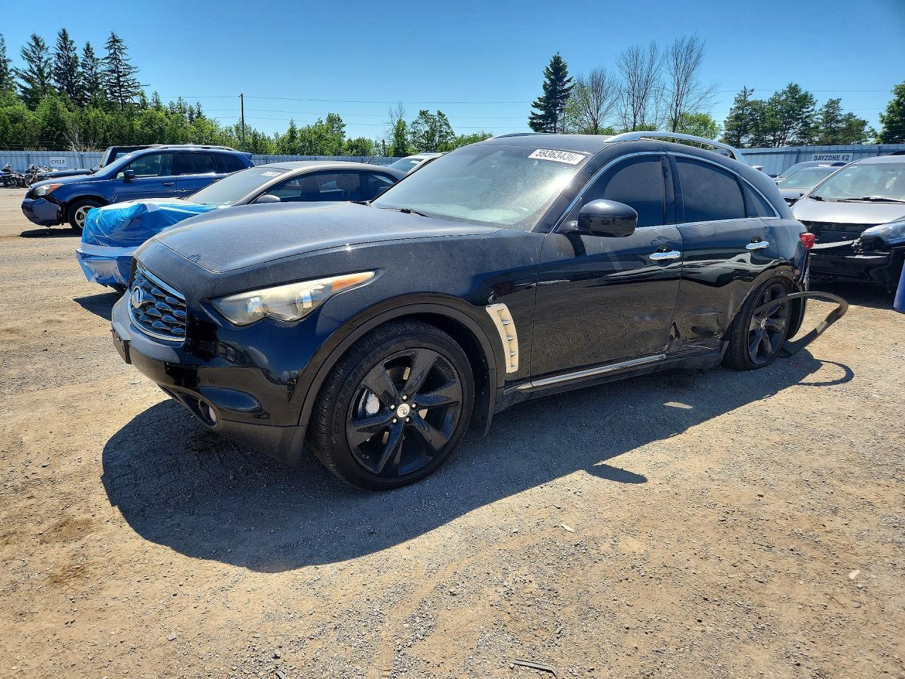 2011 Infiniti FX, VIN JN8BS1MW7BM170119 — Undercarriage
