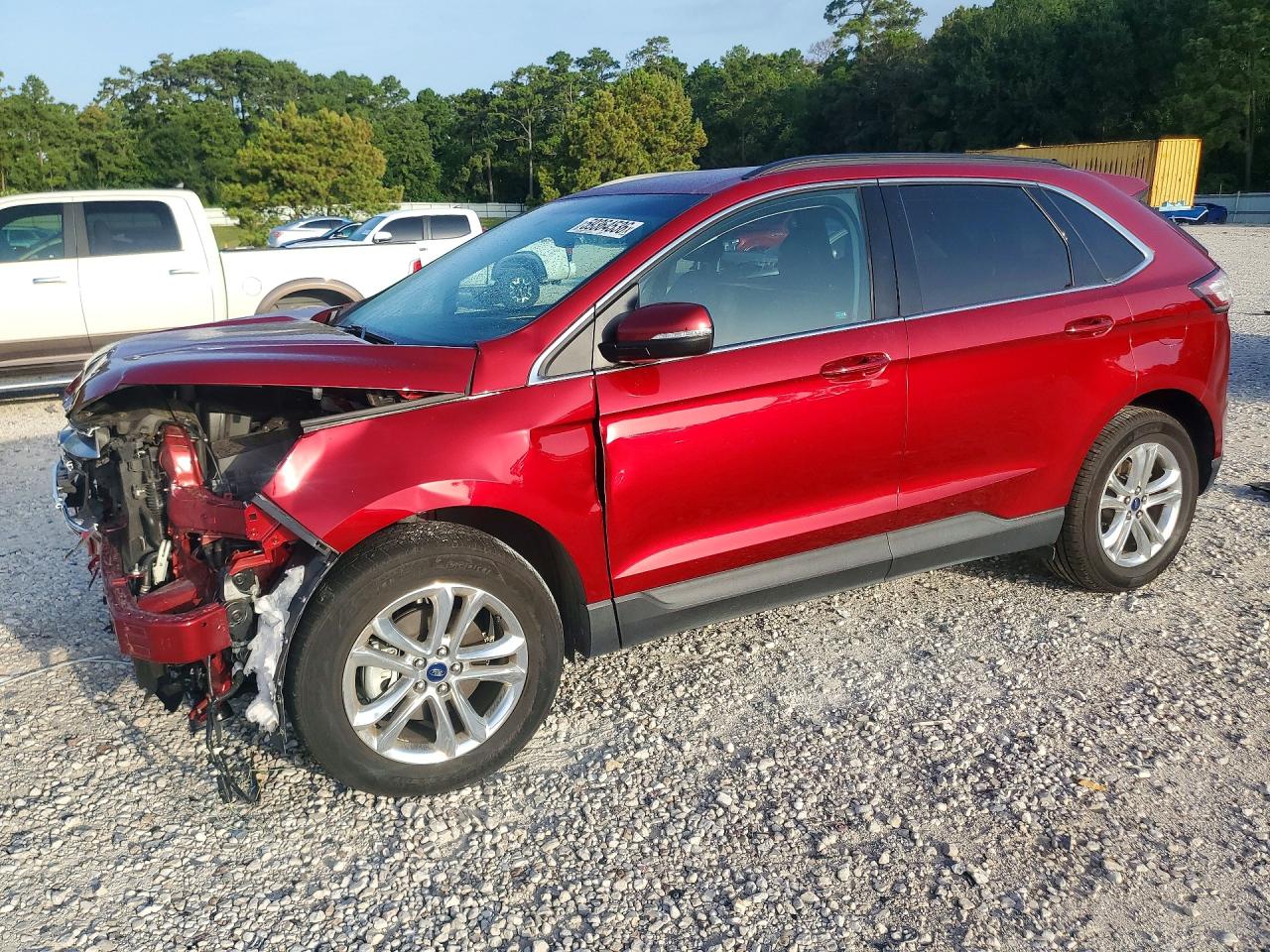 2017 Ford Edge SEL, VIN 2FMPK3J89HBC30978 — Front end