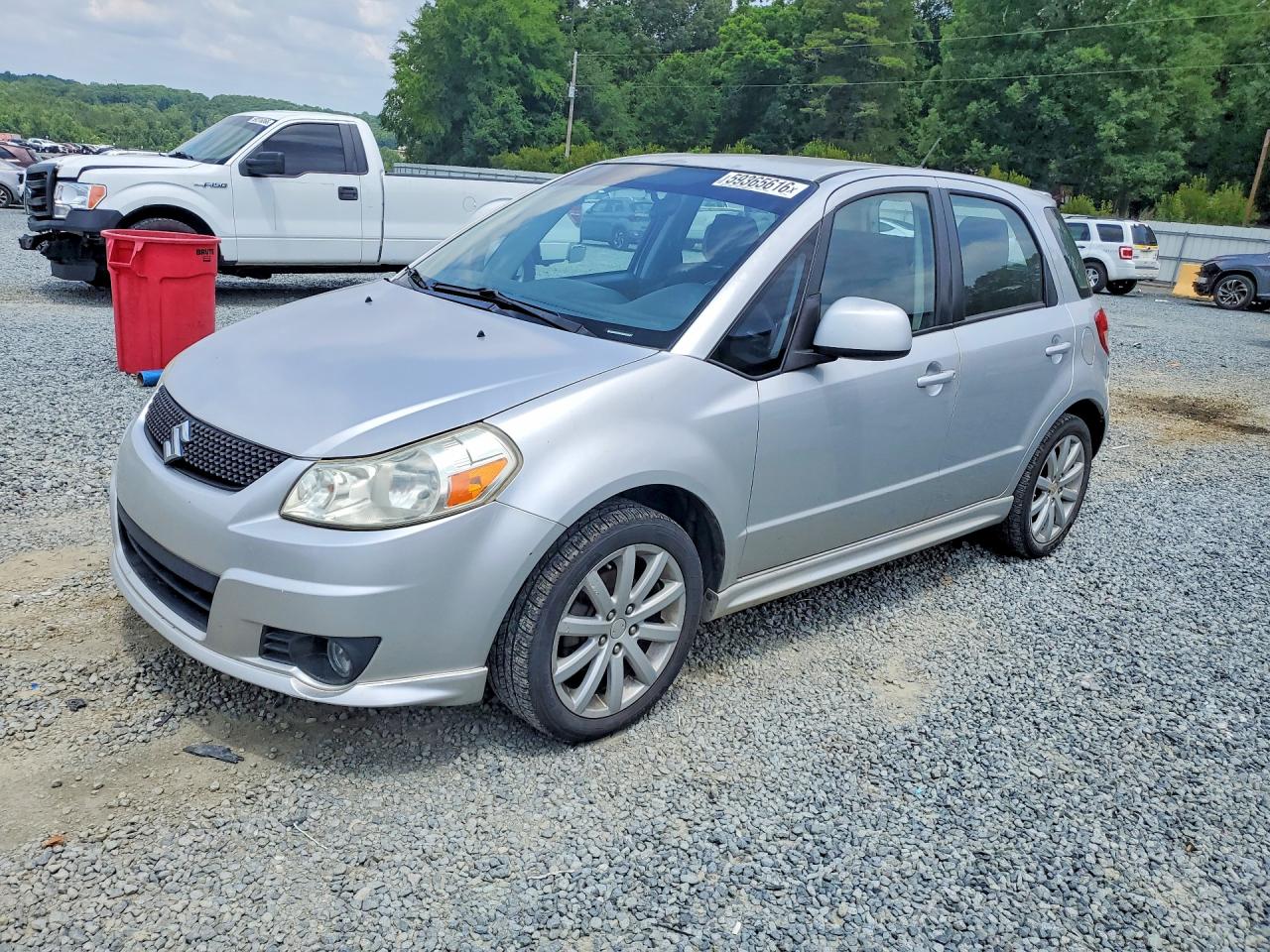 2012 Suzuki SX4 Sportback, VIN JS2YA5A51C6300029 — Rear end