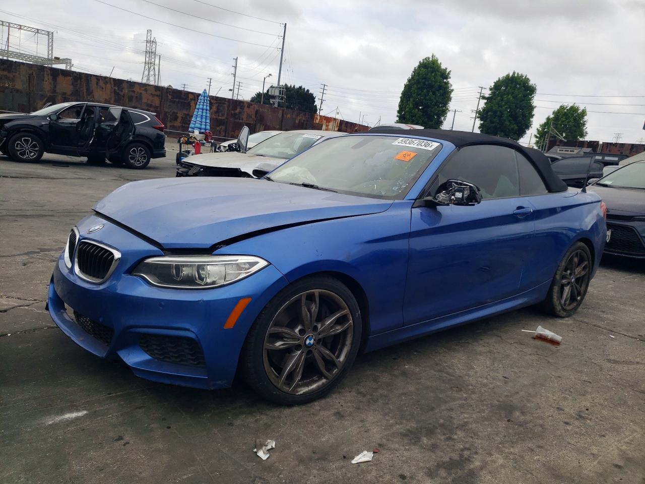 2015 BMW 2 Series M235i, VIN WBA1M1C58FV393521 — Front end