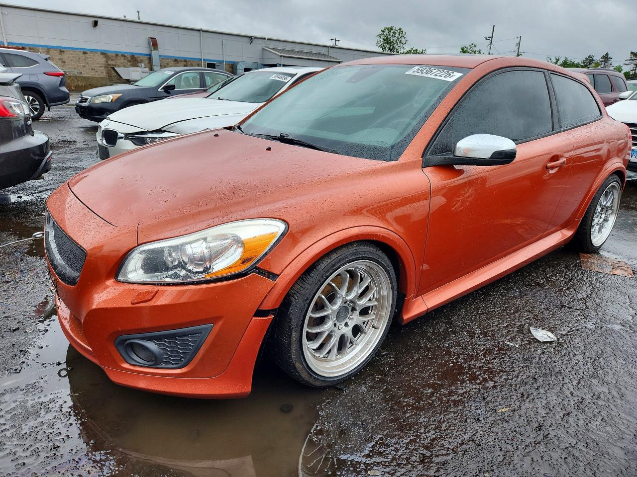 2011 Volvo C30, VIN YV1672MK8B2201353 — Front end