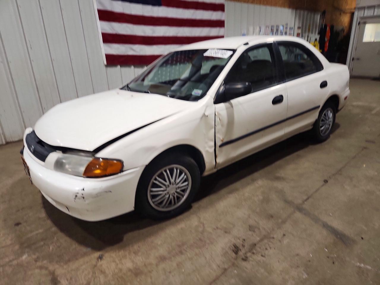 1997 Mazda Protege DX, VIN JM1BC1414V0145073 — Front end
