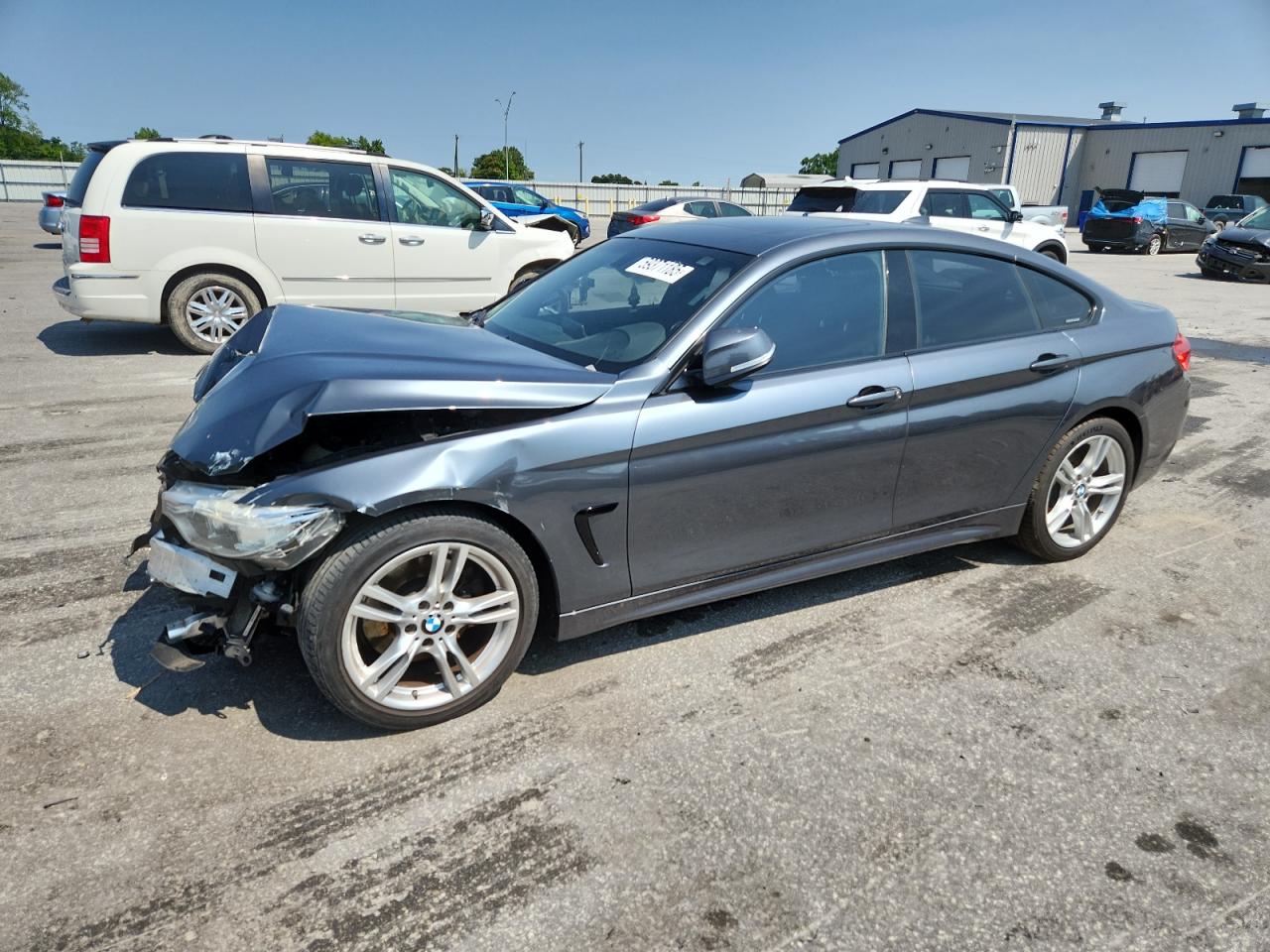 2015 BMW 4 Series 428i, VIN WBA4A5C54FD410706 — Front end