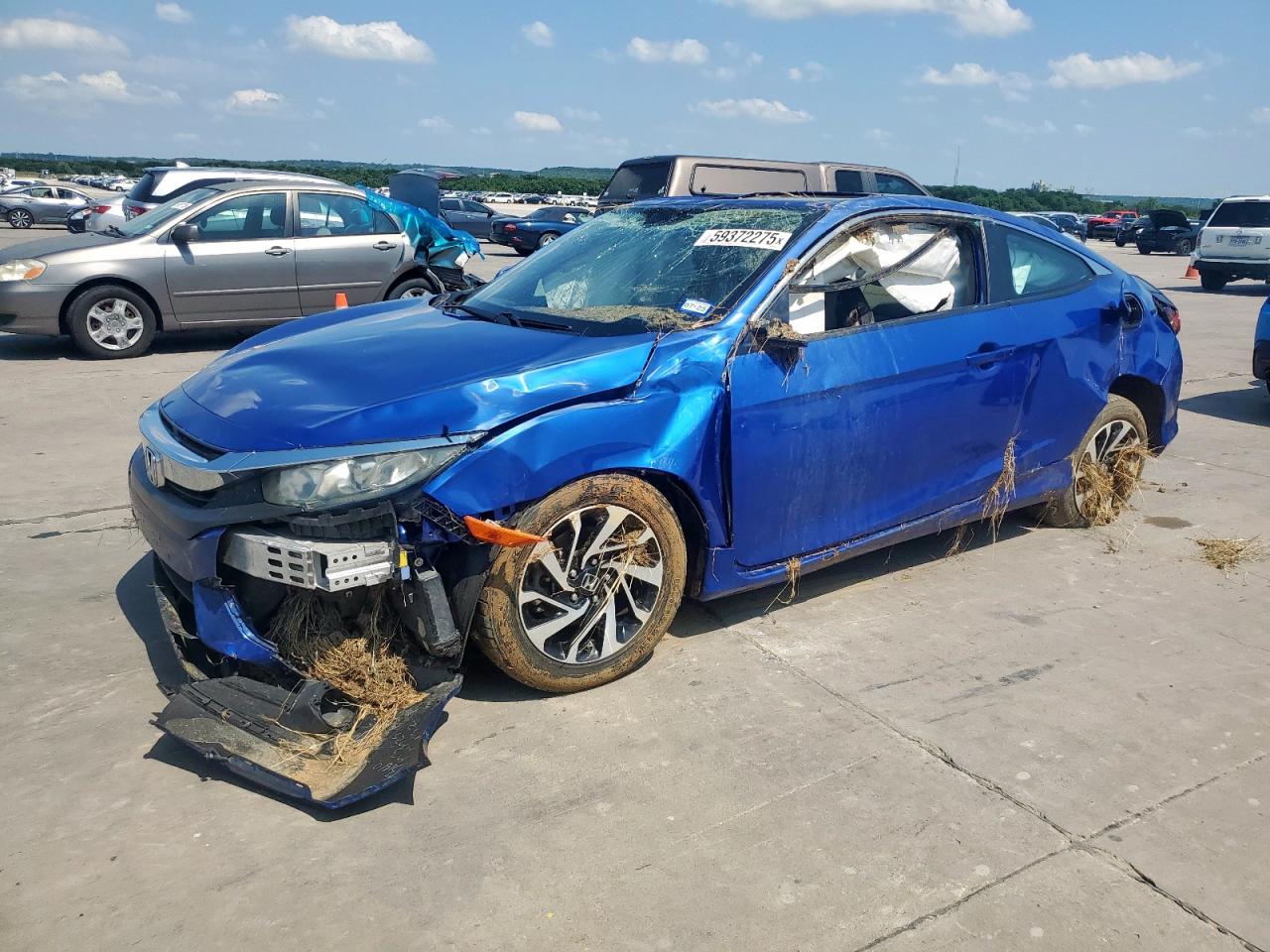 2016 Honda Civic LX-P, VIN 2HGFC4B05GH300033 — Biohazard / chemical