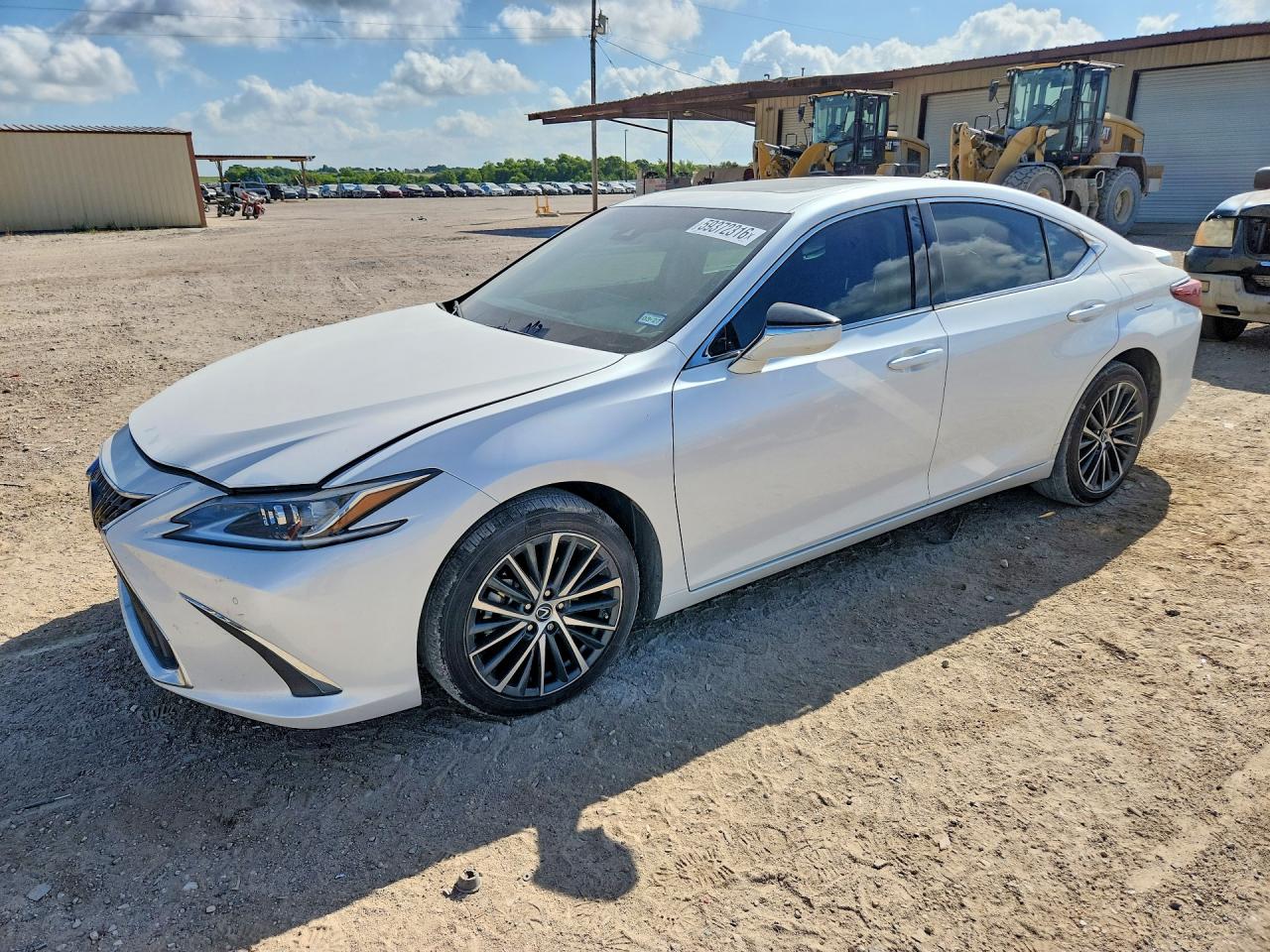 2023 Lexus ES 300h, VIN 58ADA1C18PU030962 — Burn