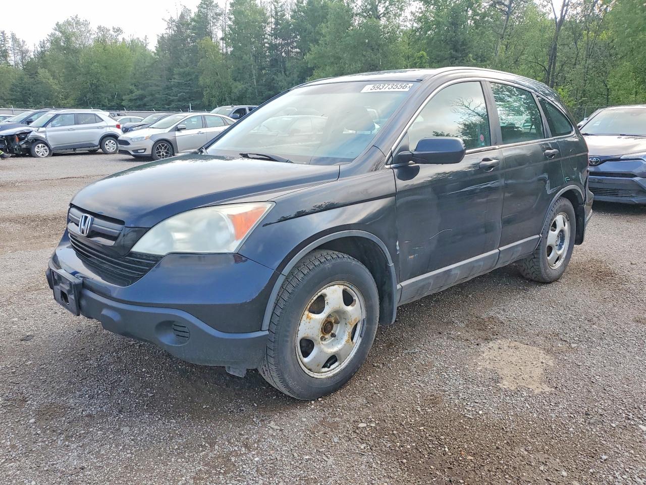 2009 Honda CR-V LX, VIN 5J6RE483X9L811549 — Rear end