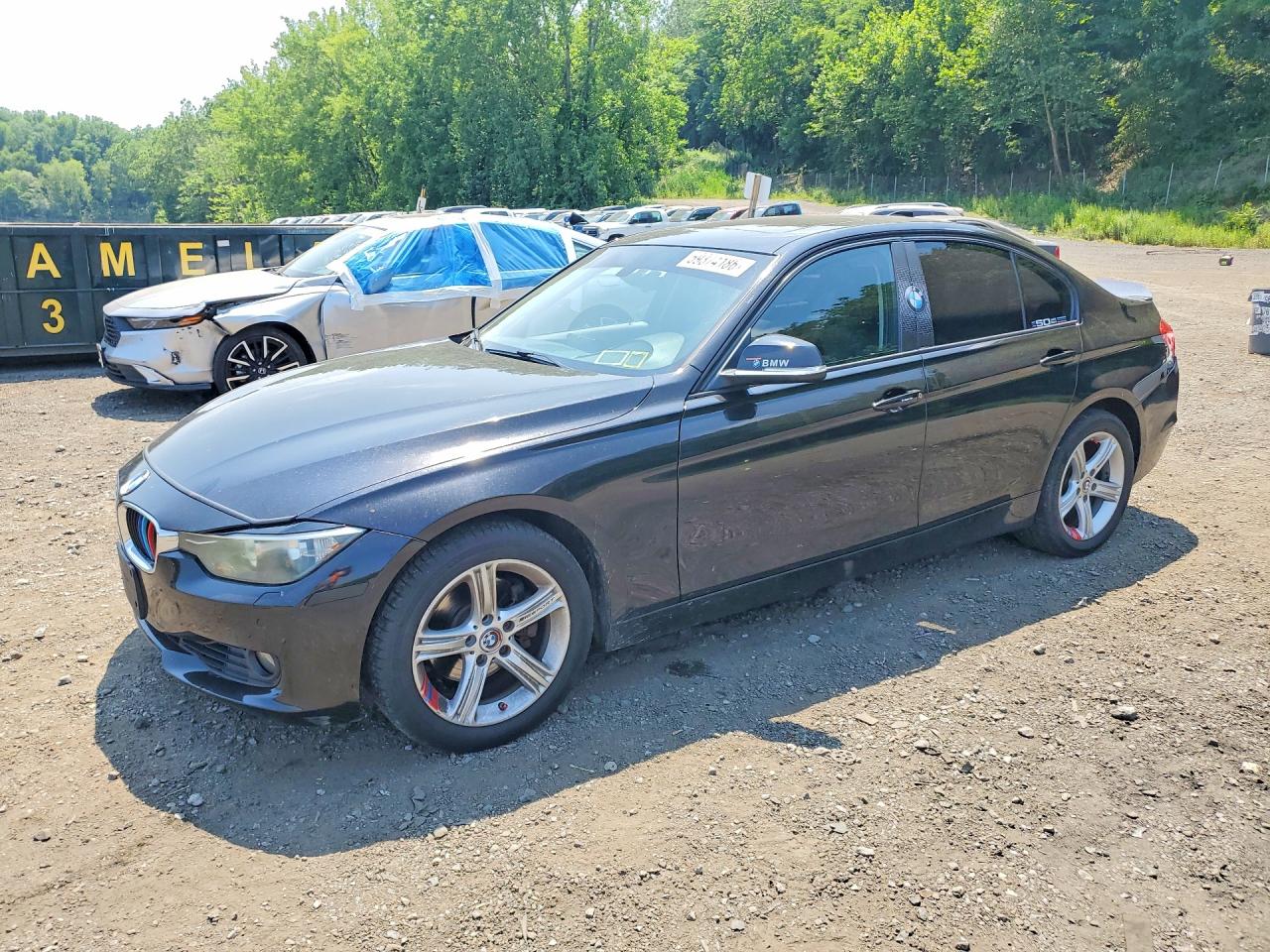 2015 BMW 3 Series 328i xDrive, VIN WBA3B5C54FF960016 — Rear end