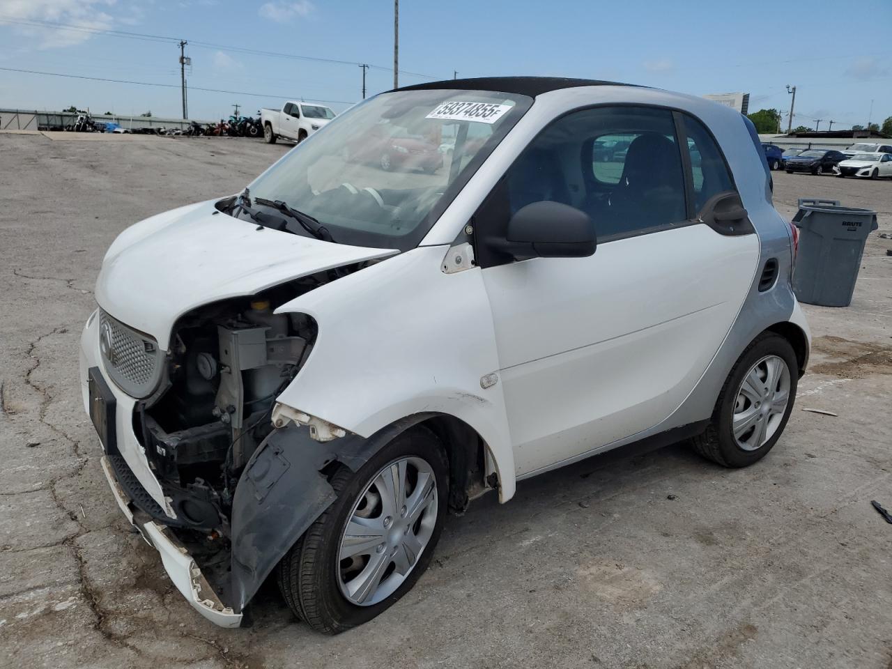 2016 Smart fortwo Passion, VIN WMEFJ5DAXGK084125 — По всему кузову