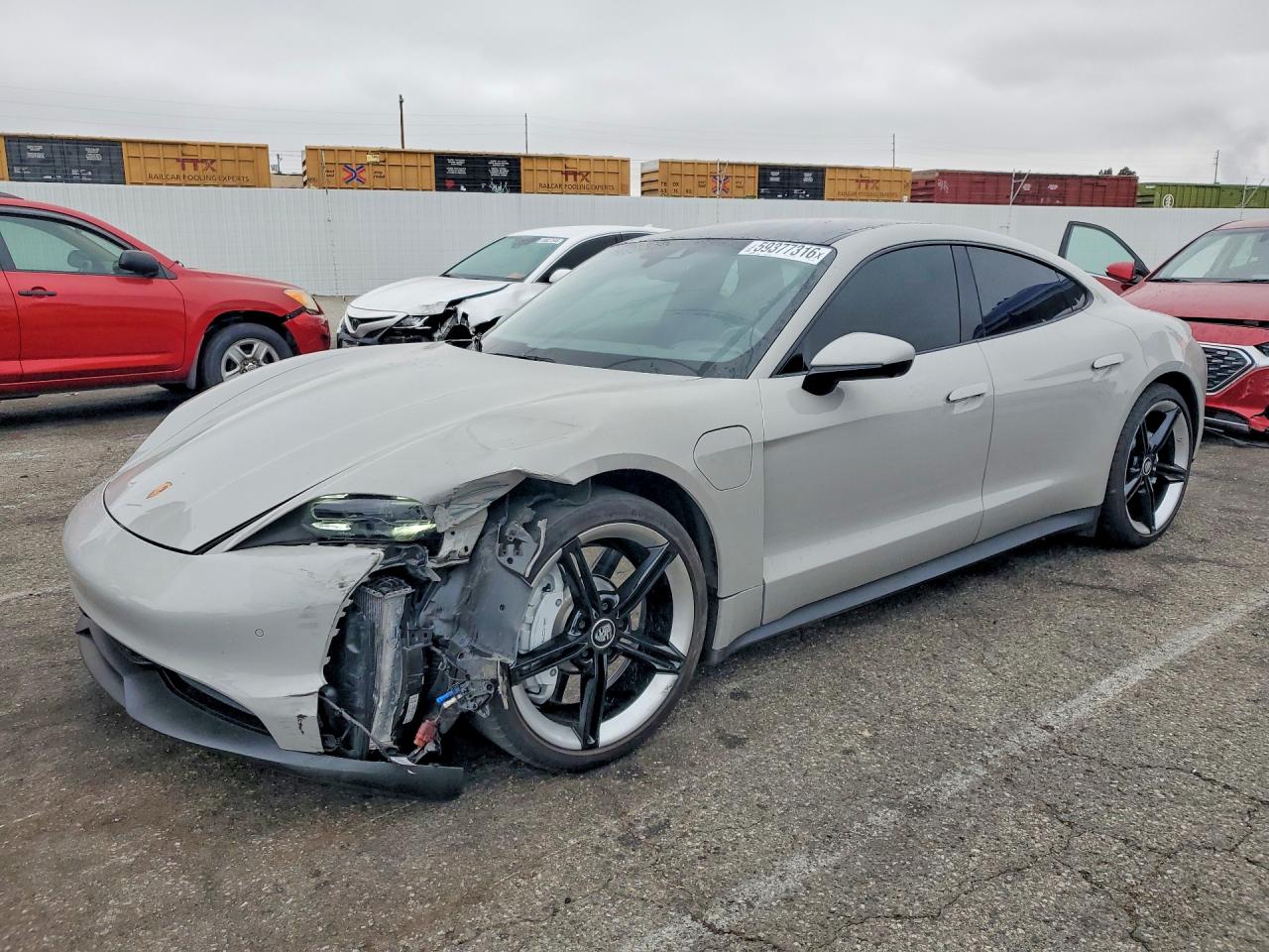 2023 Porsche Taycan 4S, VIN WP0AB2Y13PSA35902 — Перед