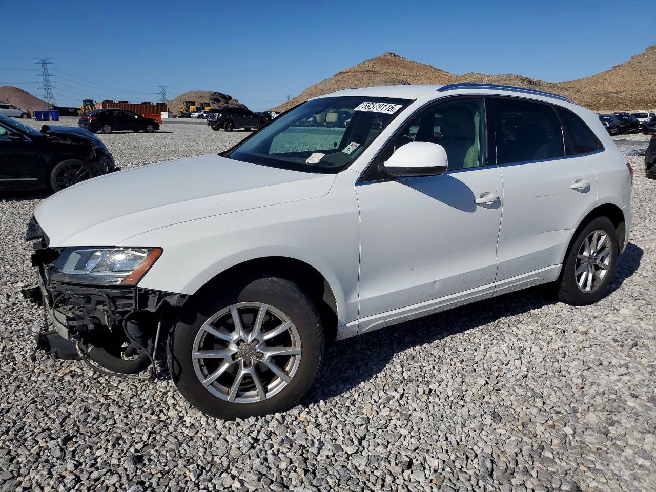 2011 Audi Q5 Premium, VIN WA1CFAFP3BA043552 — Front end