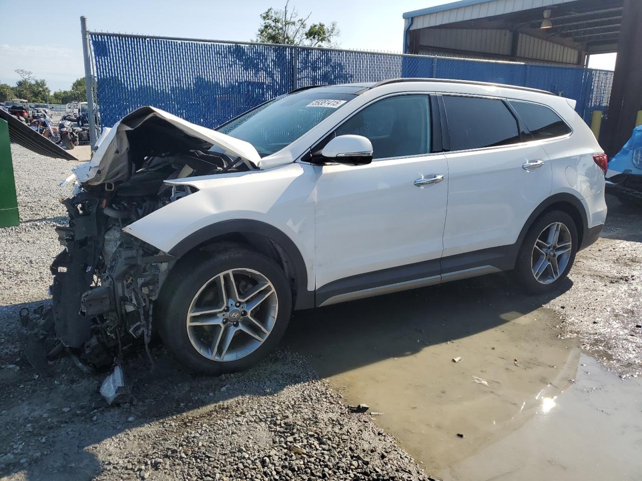 2017 Hyundai Santa Fe Limited Ultimate, VIN KM8SRDHF1HU221055 — Front end