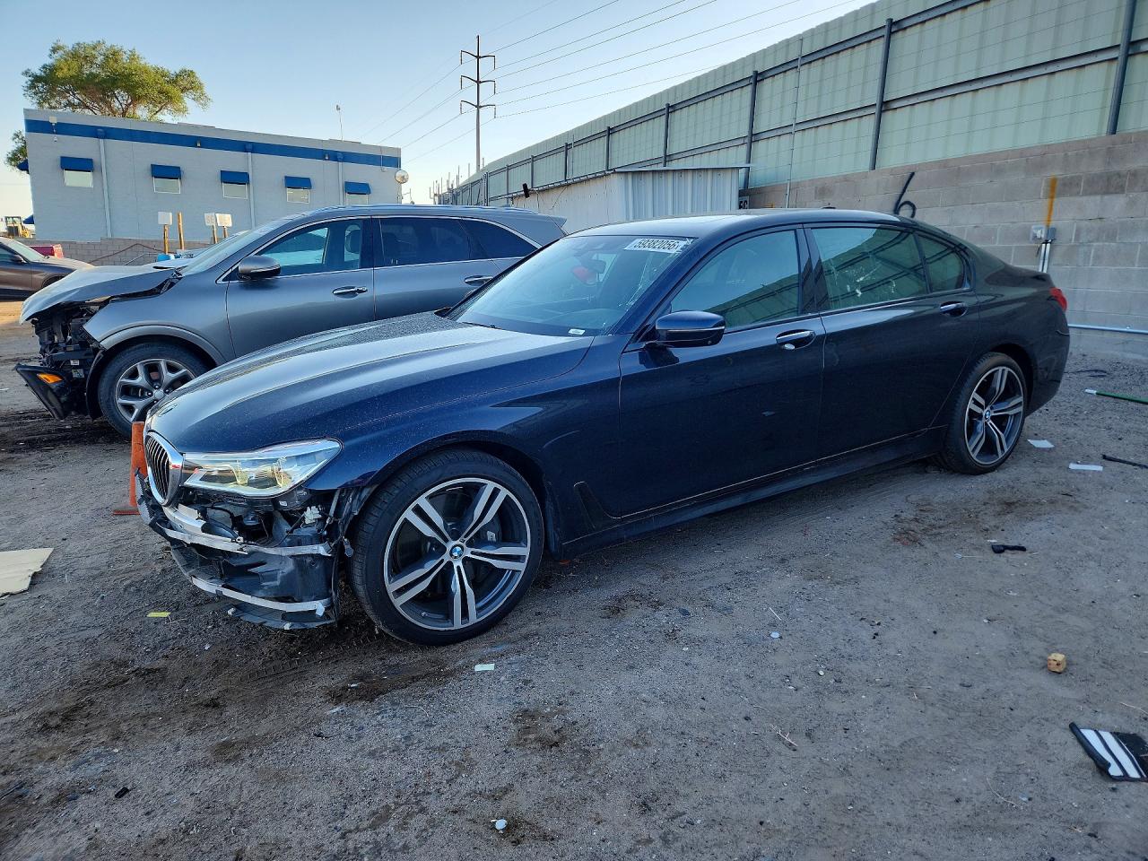 2016 BMW 7 Series 750i xDrive, VIN WBA7F2C53GG420348 — Front end