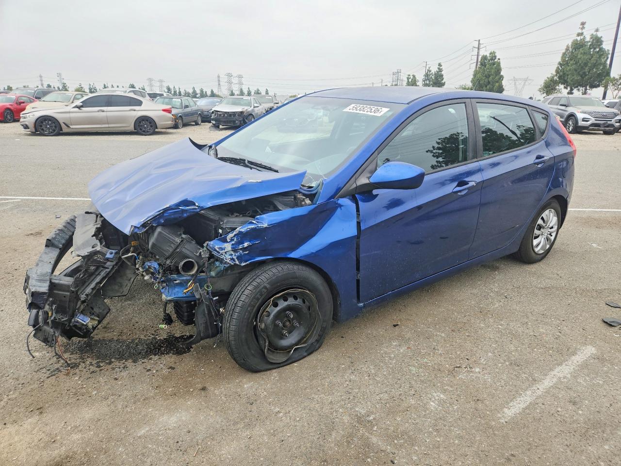 2016 Hyundai Accent SE, VIN KMHCT5AE2GU261026 — Перед