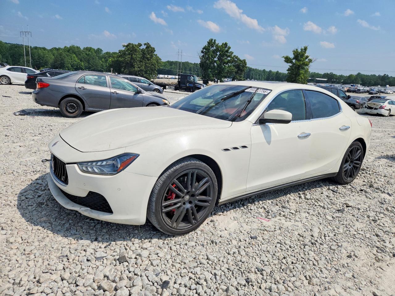 2017 Maserati Ghibli S, VIN ZAM57RSS1H1212749 — Auction photo 1 of 4