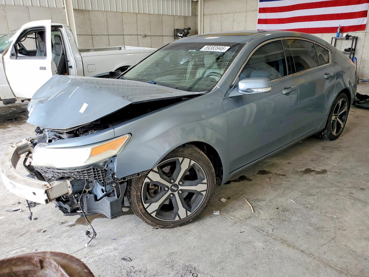 2010 Acura TL, VIN 19UUA8F21AA007638 — Front end