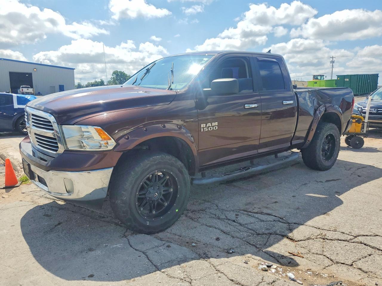 2015 Ram 1500 Big Horn, VIN 1C6RR7GT8FS696326 — Rear end