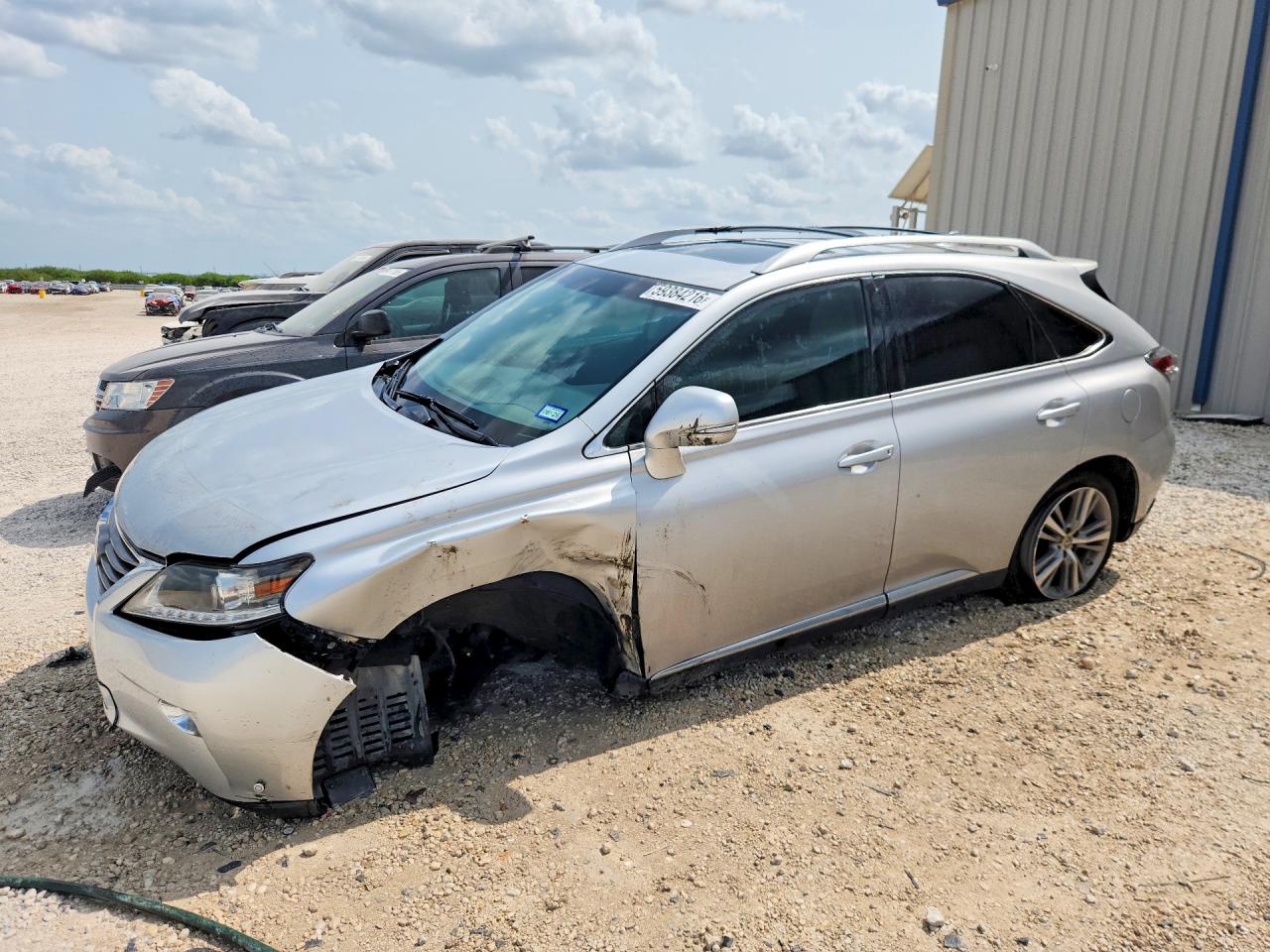 2015 Lexus RX 350, VIN 2T2BK1BA9FC323035 — Front end