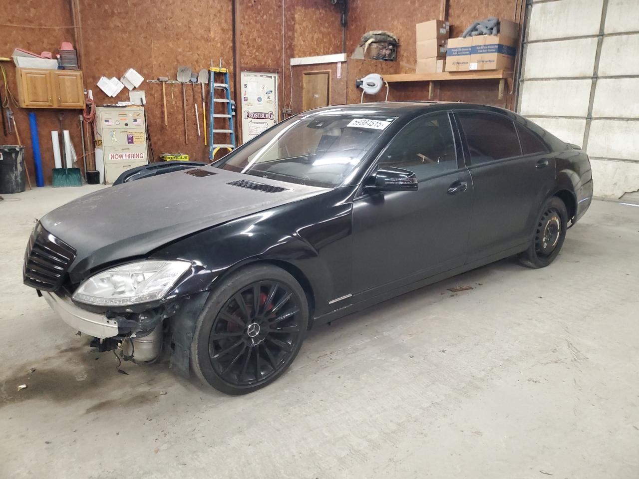 2010 Mercedes-Benz S 550, VIN WDDNG7BB4AA289085 — Front end