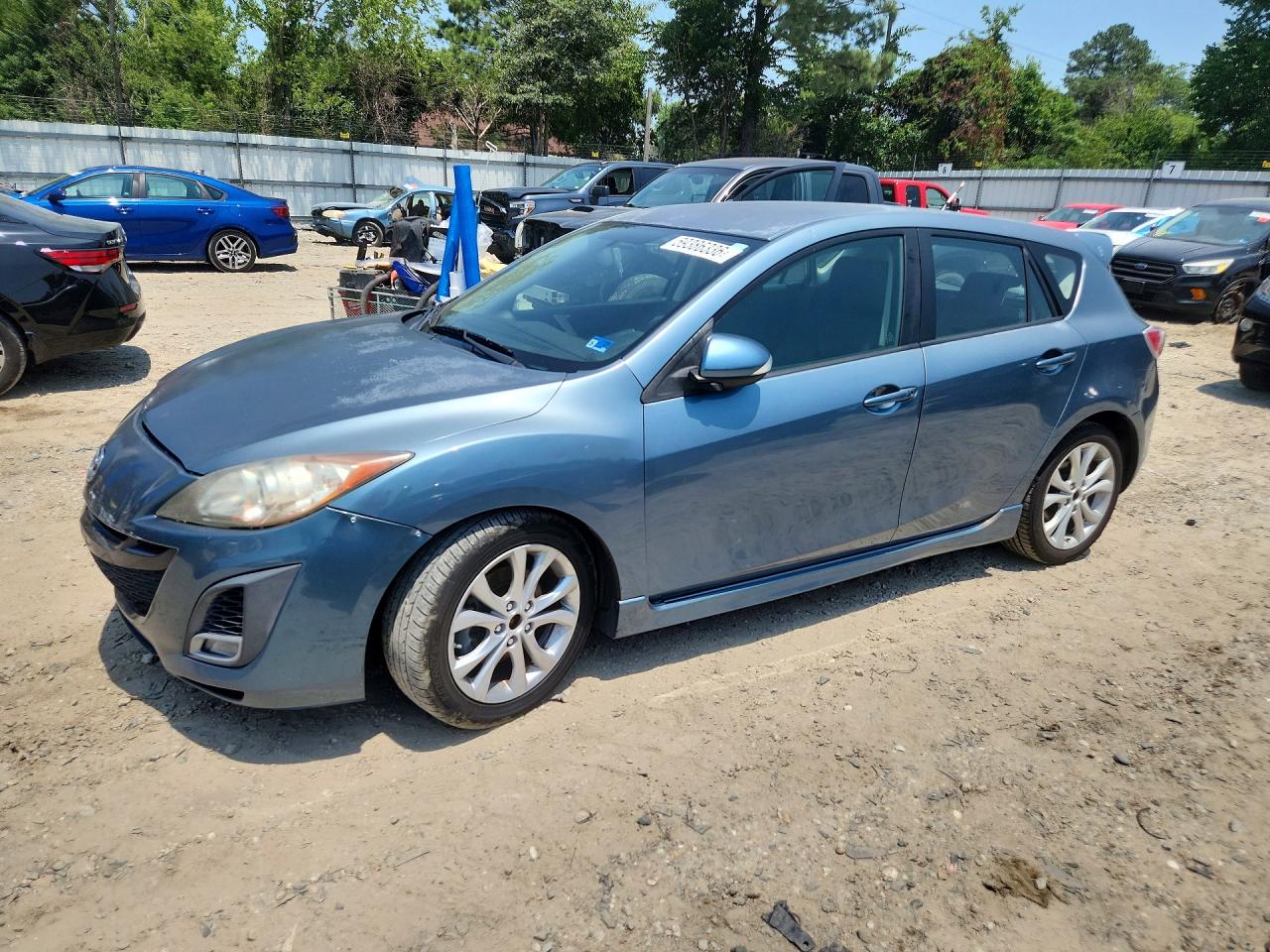 2010 Mazda 3 S Sport, VIN JM1BL1H52A1209922 — Перед