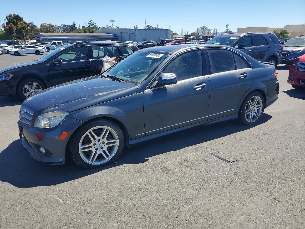 2008 Mercedes-Benz C 350 Sport, VIN WDDGF56X58F116307 — Rear end