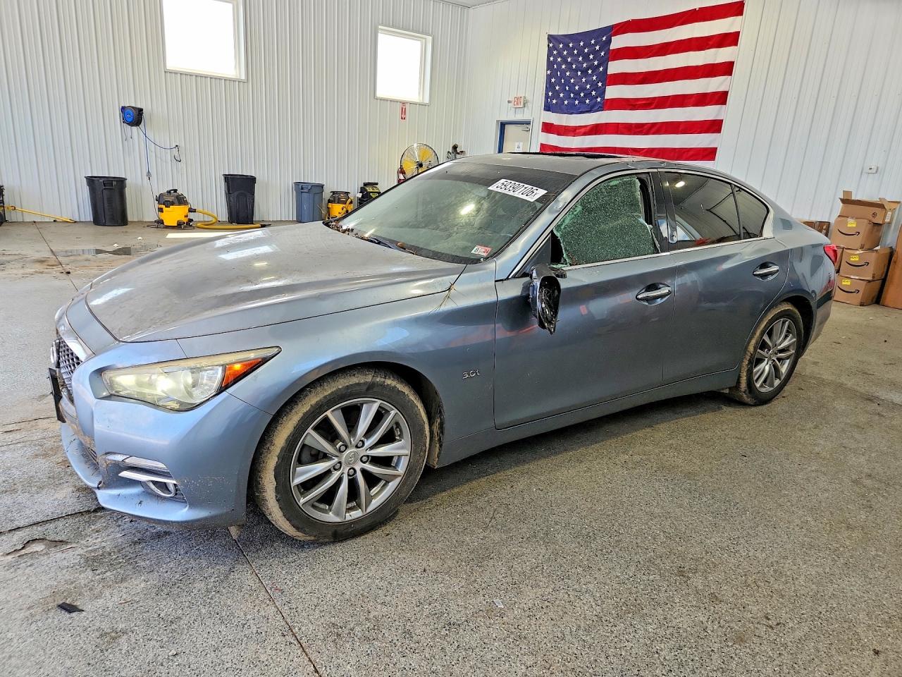 2017 Infiniti Q50 Premium, VIN JN1EV7AR6HM834200 — Roof