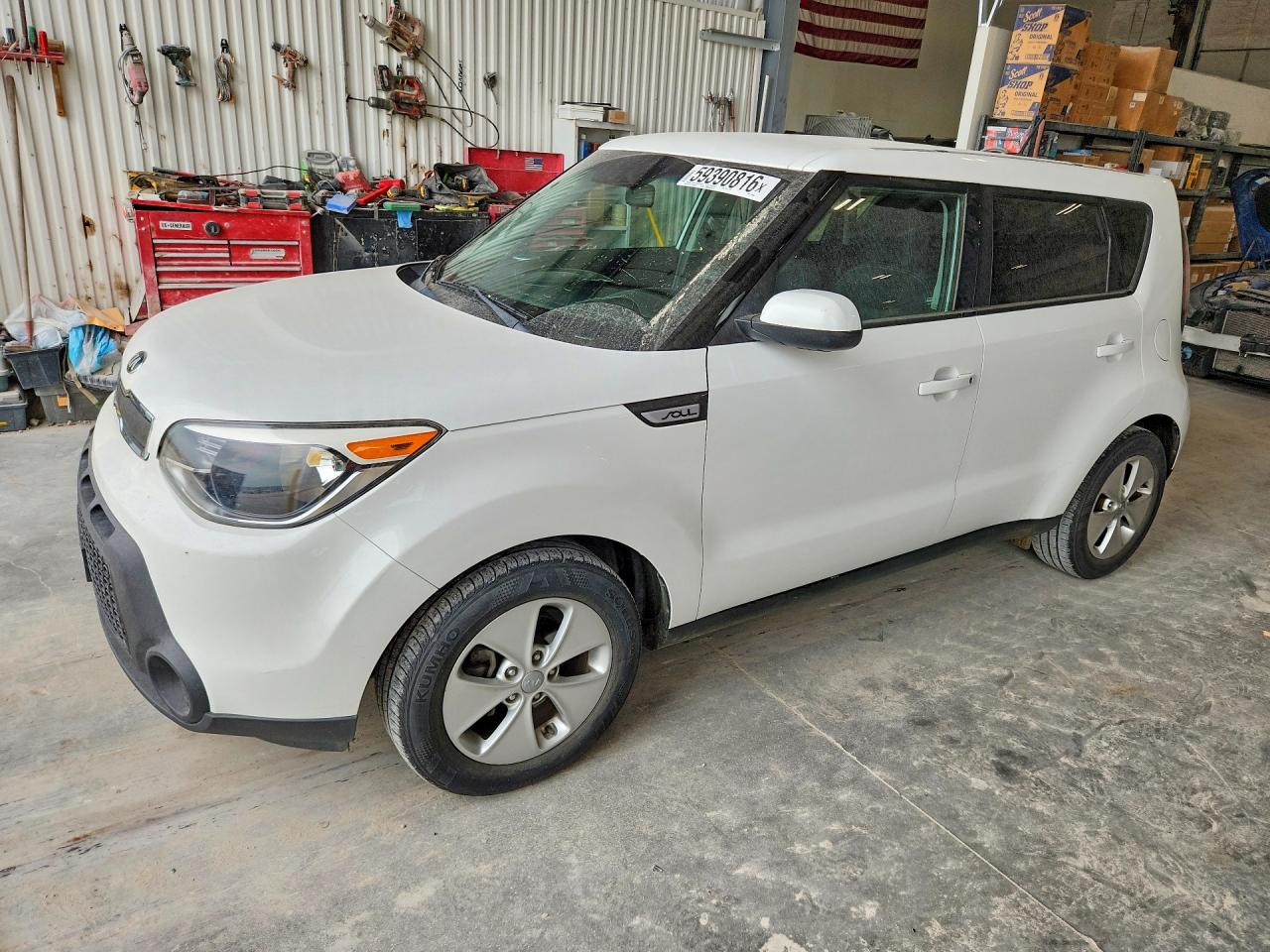 2015 Kia Soul, VIN KNDJN2A20F7170506 — Hail