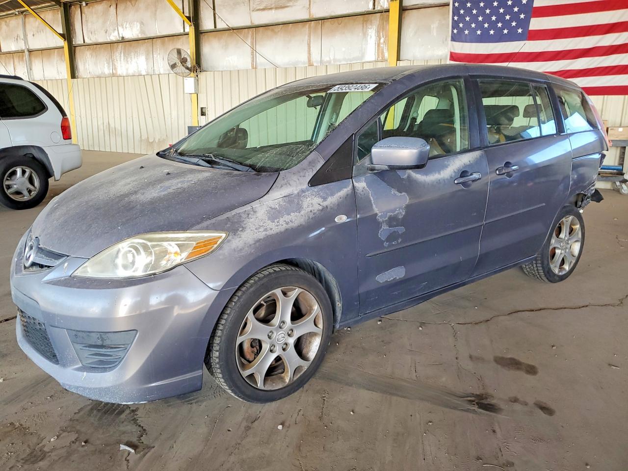 2009 Mazda 5 Sport, VIN JM1CR29L390354944 — Rear end