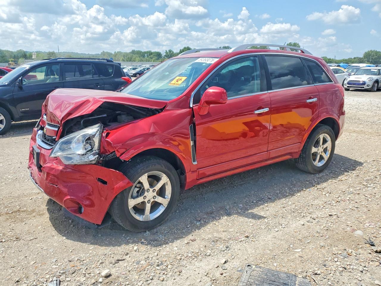 2012 Chevrolet Captiva Sport LTZ, VIN 3GNFL4E52CS619572 — Front end