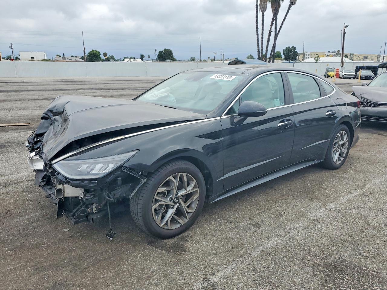 2020 Hyundai Sonata SEL, VIN 5NPEF4JA8LH028154 — Перед