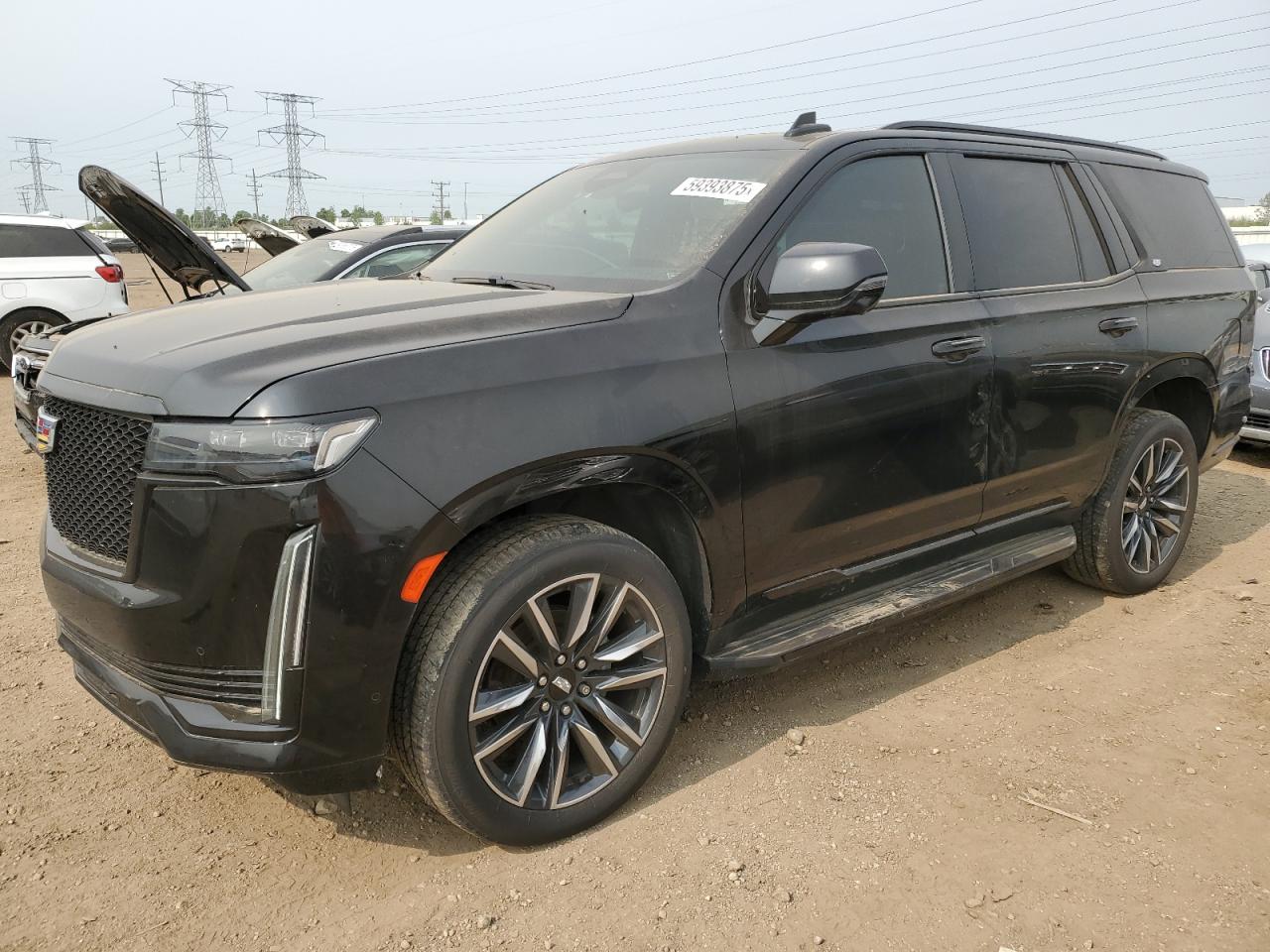 2021 Cadillac Escalade Sport, VIN 1GYS4EKL6MR438230 — Missing or altered VIN