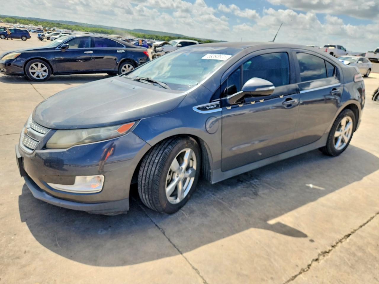 2011 Chevrolet Volt, VIN 1G1RD6E47BU102541 — Undercarriage