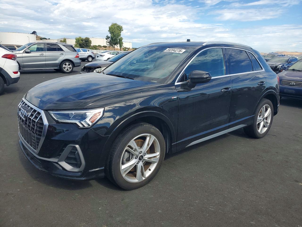 2021 Audi Q3 S line Premium Plus, VIN WA1EECF39M1156865 — Rear end