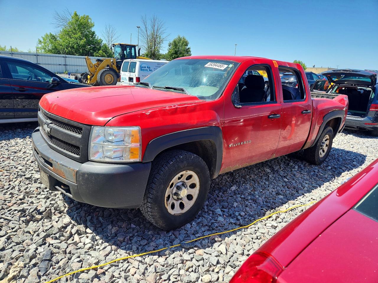 2011 Chevrolet Silverado 1500 Work Truck, VIN 3GCPKPE35BG220284 — Roof