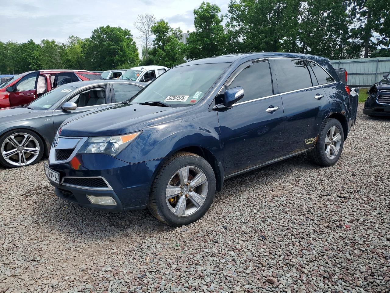 2011 Acura MDX, VIN 2HNYD2H2XBH518604 — Normal wear