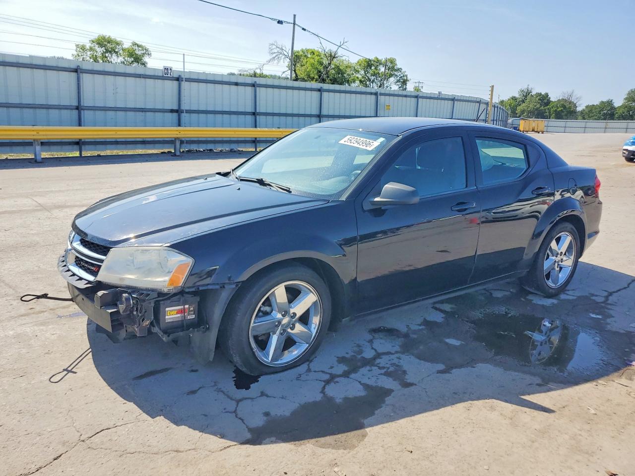 2012 Dodge Avenger SE, VIN 1C3CDZAB0CN264899 — Front end