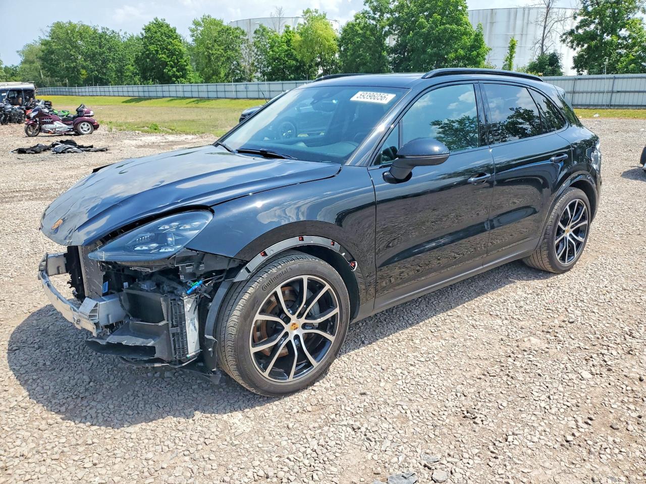 2023 Porsche Cayenne S, VIN WP1AB2AYXPDA14715 — Front end
