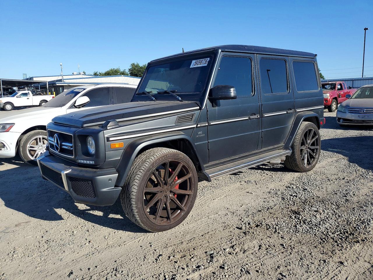 2016 Mercedes-Benz G 63 AMG, VIN WDCYC7DF9GX243058 — Rear end