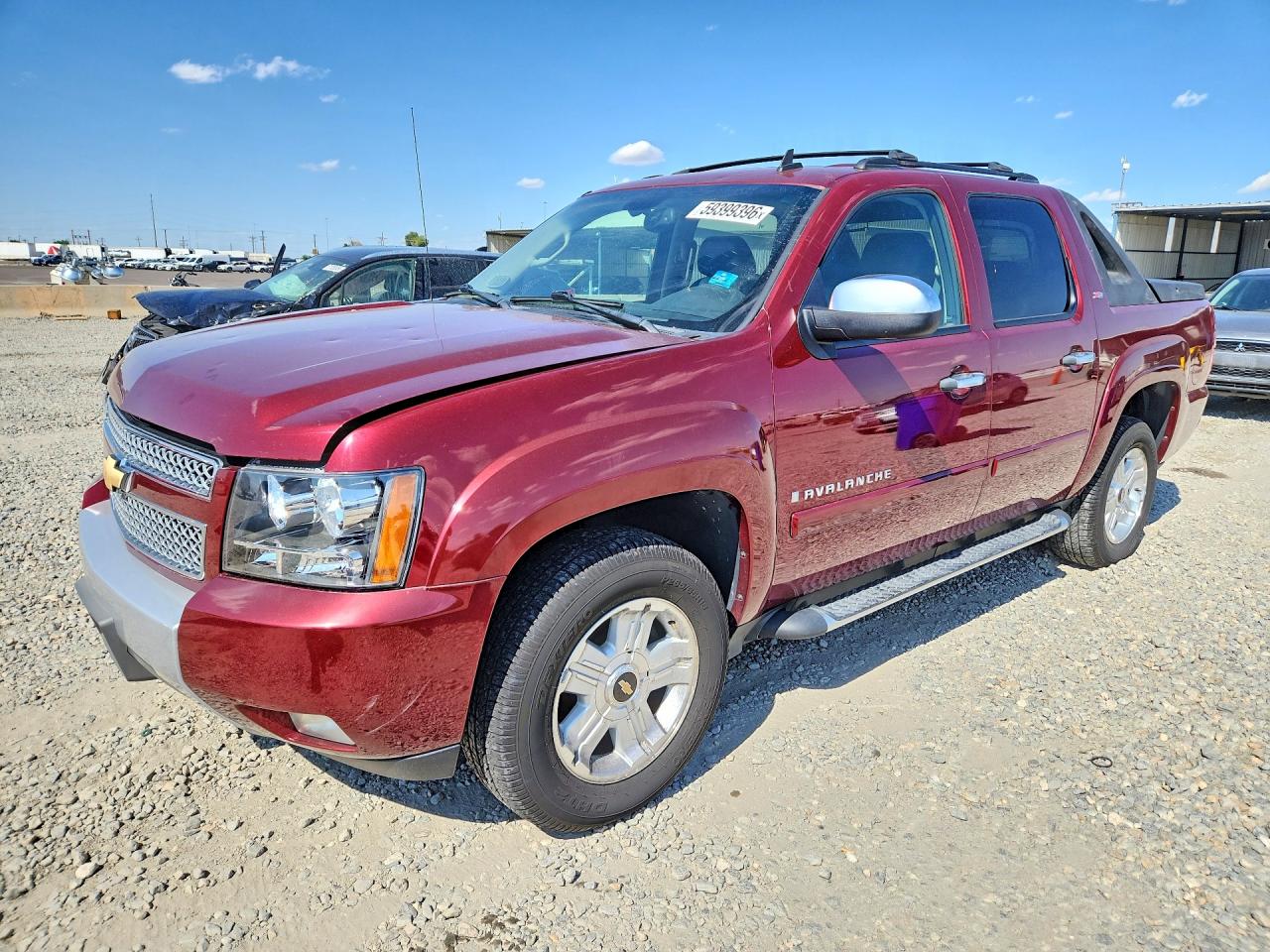 2008 Chevrolet Avalanche 1LT, VIN 3GNFK12398G269162 — Hail