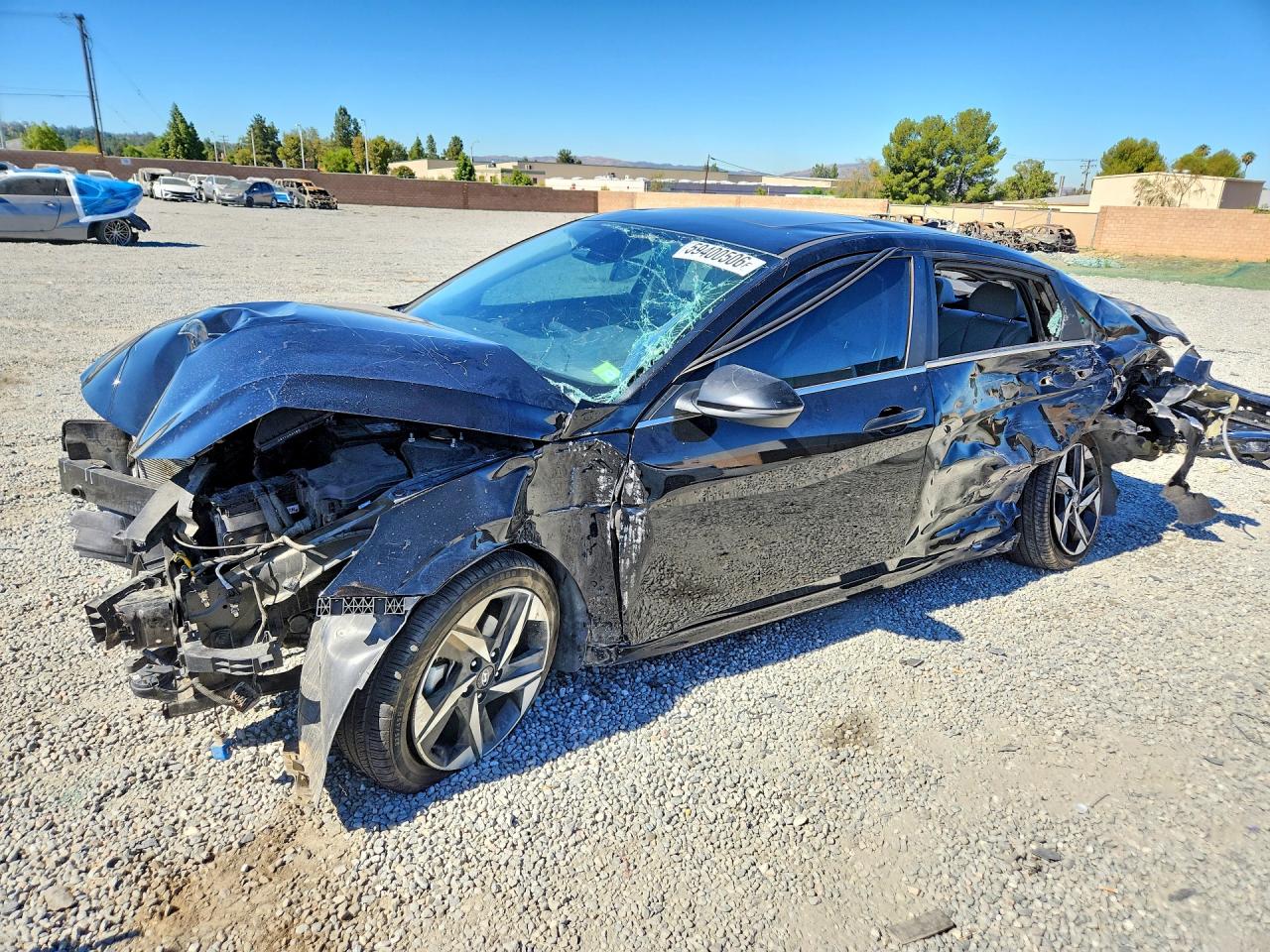 2023 Hyundai Elantra Limited, VIN KMHLP4AG3PU377478 — All over
