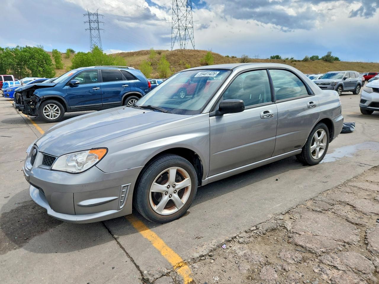 2007 Subaru Impreza i, VIN JF1GD61617H507600 — Front end