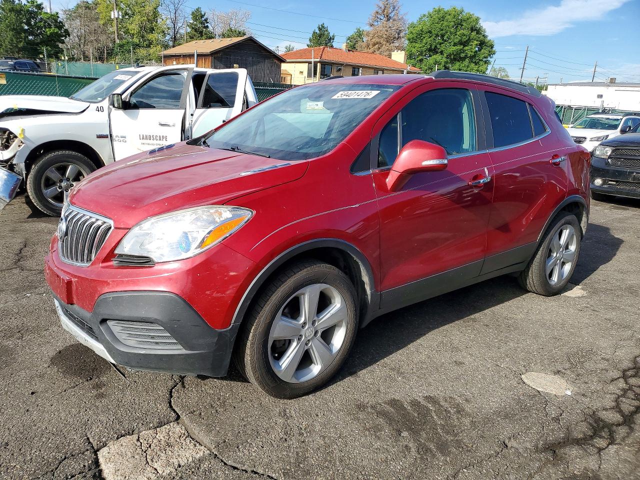 2016 Buick Encore, VIN KL4CJESB1GB726190 — Rear end