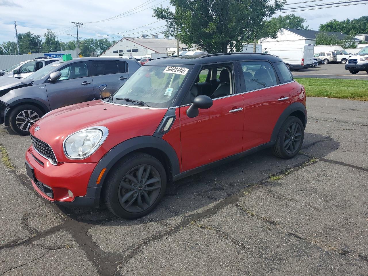 2014 MINI Countryman S, VIN WMWZC3C52EWP25625 — Water / flood