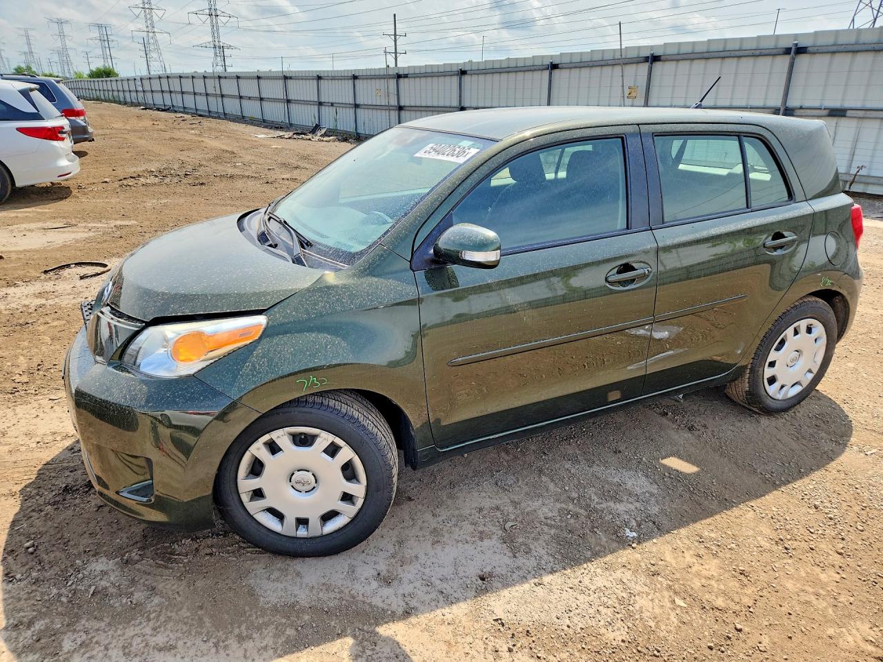 2012 Scion xD, VIN JTKKU4B40C1018753 — Front end