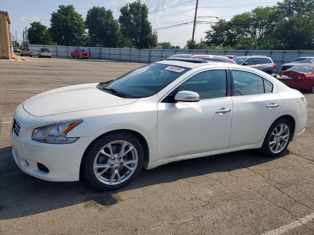 2014 Nissan Maxima SV, VIN 1N4AA5AP0EC448194 — Перед